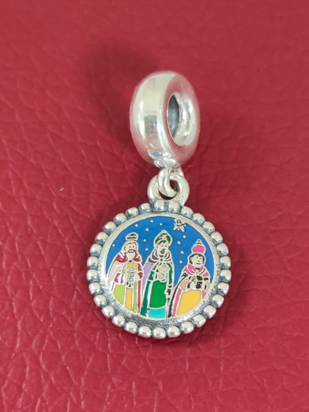 Pandora 3 Kings Puerto Rico Exclusive Dangle Moments Charm